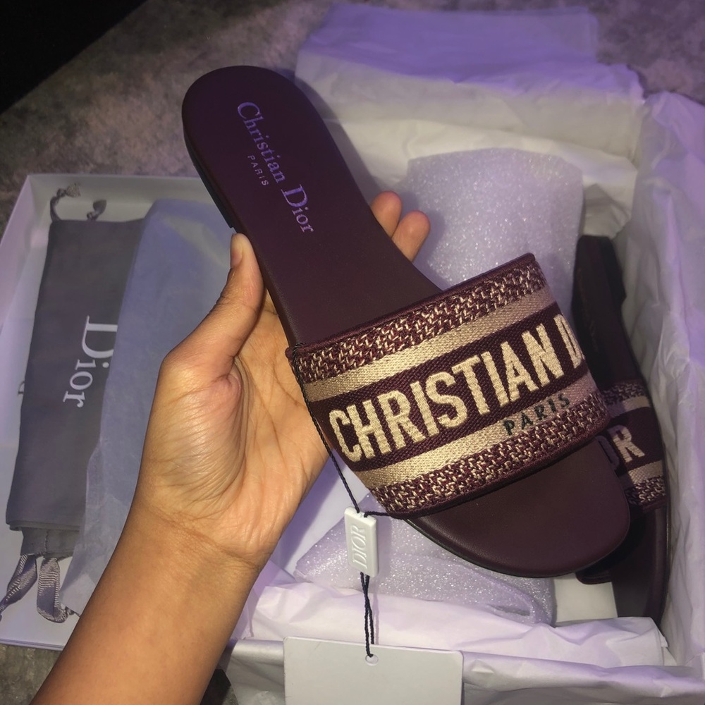 Dior slides size 36